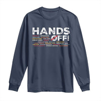 Hands Off Long Sleeve Shirt Social Security And Medicare Protest