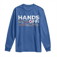 Hands Off Long Sleeve Shirt Social Security And Medicare Protest