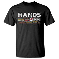 Hands Off T Shirt Social Security And Medicare Protest
