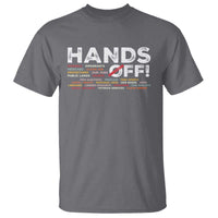 Hands Off T Shirt Social Security And Medicare Protest