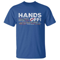 Hands Off T Shirt Social Security And Medicare Protest