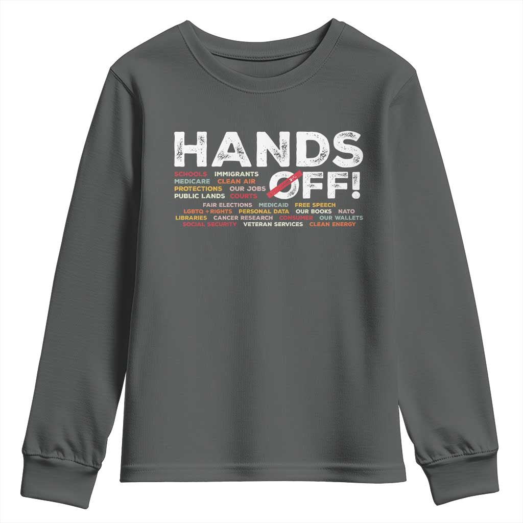 Hands Off Youth Sweatshirt Social Security And Medicare Protest