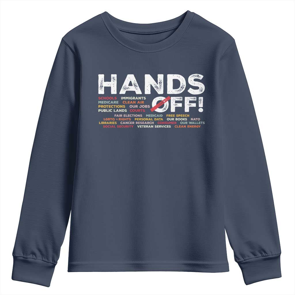 Hands Off Youth Sweatshirt Social Security And Medicare Protest