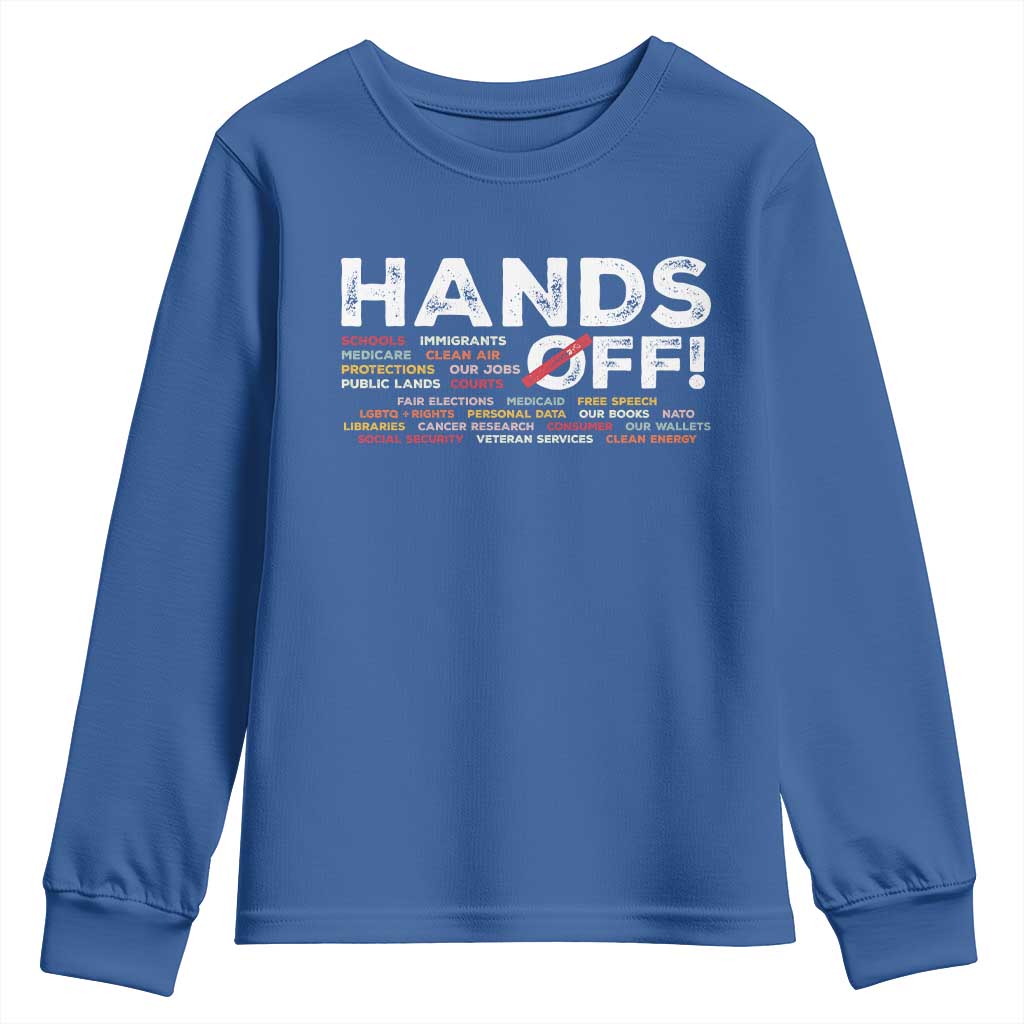 Hands Off Youth Sweatshirt Social Security And Medicare Protest