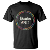 Hands Off T Shirt Human Rights Social Security And Medicare Protest