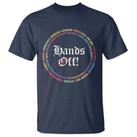 Hands Off T Shirt Human Rights Social Security And Medicare Protest