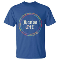 Hands Off T Shirt Human Rights Social Security And Medicare Protest