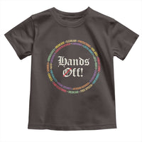 Hands Off Toddler T Shirt Human Rights Social Security And Medicare Protest