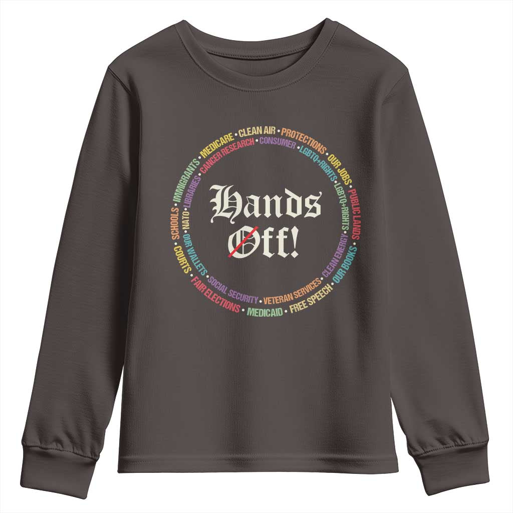 Hands Off Youth Sweatshirt Human Rights Social Security And Medicare Protest