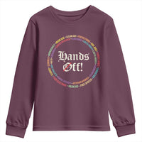 Hands Off Youth Sweatshirt Human Rights Social Security And Medicare Protest