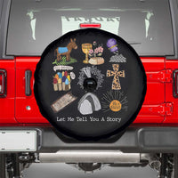 Easter Story Spare Tire Cover He is Risen Let Me Tell You A Story Christian - Wonder Print Shop