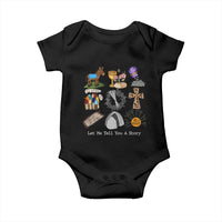 Easter Story Baby Onesie He is Risen Let Me Tell You A Story Christian - Wonder Print Shop