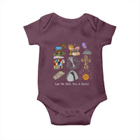 Easter Story Baby Onesie He is Risen Let Me Tell You A Story Christian - Wonder Print Shop