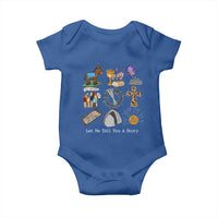 Easter Story Baby Onesie He is Risen Let Me Tell You A Story Christian - Wonder Print Shop