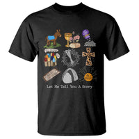 Easter Story T Shirt He is Risen Let Me Tell You A Story Christian - Wonder Print Shop