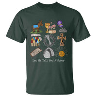 Easter Story T Shirt He is Risen Let Me Tell You A Story Christian - Wonder Print Shop