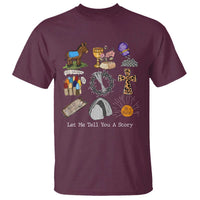 Easter Story T Shirt He is Risen Let Me Tell You A Story Christian - Wonder Print Shop