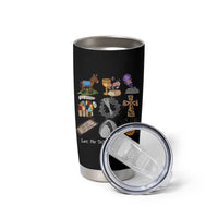 Easter Story Tumbler Cup He is Risen Let Me Tell You A Story Christian - Wonder Print Shop