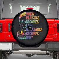 Notorious RBG Spare Tire Cover When Injustice Becomes Law Resistance Becomes Duty