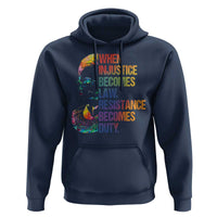 Notorious RBG Hoodie When Injustice Becomes Law Resistance Becomes Duty