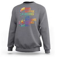 Notorious RBG Sweatshirt When Injustice Becomes Law Resistance Becomes Duty