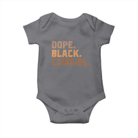 Dope Black Cowgirl Baby Onesie Black History Month African American - Wonder Print Shop