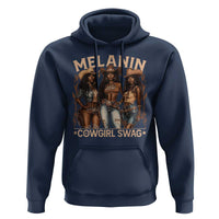 Melanin Cowgirls Hoodie Black History Month African Melanin Pride