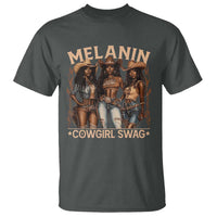 Melanin Cowgirls T Shirt Black History Month African Melanin Pride