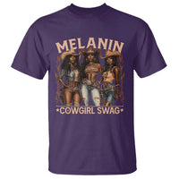 Melanin Cowgirls T Shirt Black History Month African Melanin Pride