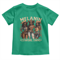 Melanin Cowgirls Toddler T Shirt Black History Month African Melanin Pride