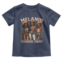 Melanin Cowgirls Toddler T Shirt Black History Month African Melanin Pride