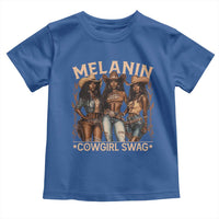 Melanin Cowgirls Toddler T Shirt Black History Month African Melanin Pride