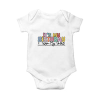 It's My Birthday Sign My Baby Onesie