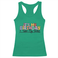 It's My Birthday Sign My Racerback Tank Top