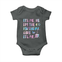 Its Me Hi Im The Birthday Girl Baby Onesie Tie Dye Colorful