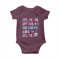 Its Me Hi Im The Birthday Girl Baby Onesie Tie Dye Colorful