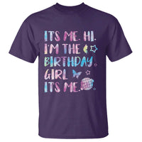 Its Me Hi Im The Birthday Girl T Shirt Tie Dye Colorful