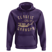 Funny Grandpa Classic Car Graphic Hoodie