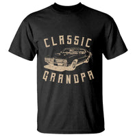 Funny Grandpa Classic Car Graphic T Shirt
