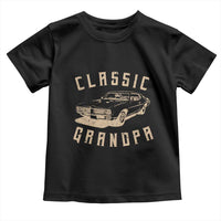 Funny Grandpa Classic Car Graphic Toddler T Shirt