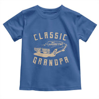 Funny Grandpa Classic Car Graphic Toddler T Shirt