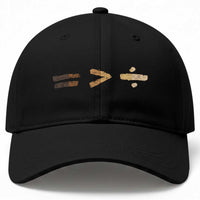 Equality Is Better than Division Baseball Cap Equal Rights Math Symbol