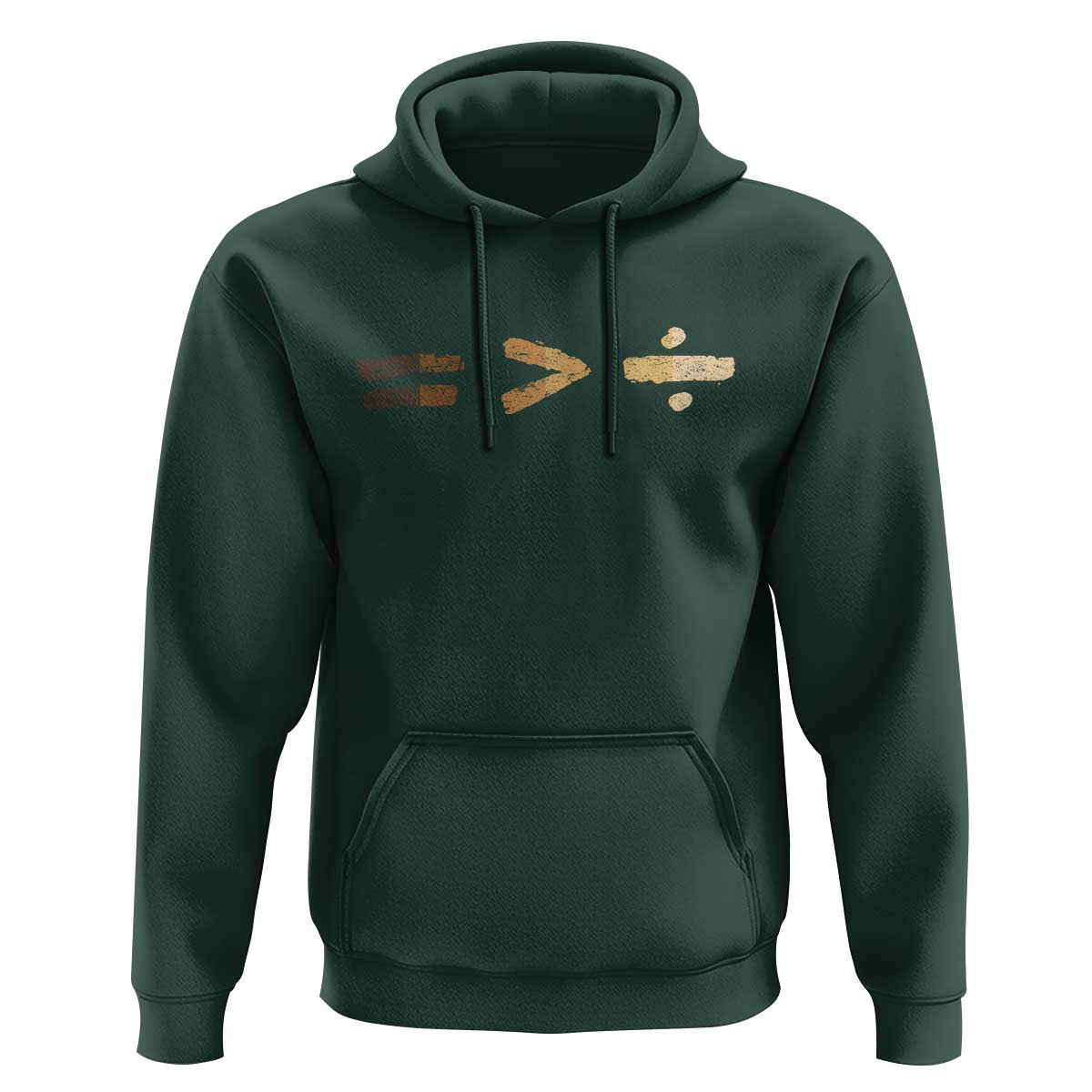 Equality Is Better than Division Hoodie Equal Rights Math Symbol
