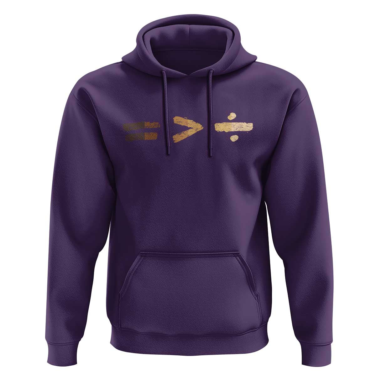 Equality Is Better than Division Hoodie Equal Rights Math Symbol