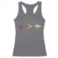 Equality Is Better than Division Racerback Tank Top Equal Rights Math Symbol