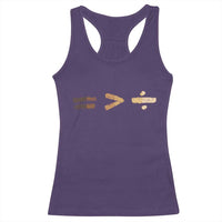 Equality Is Better than Division Racerback Tank Top Equal Rights Math Symbol