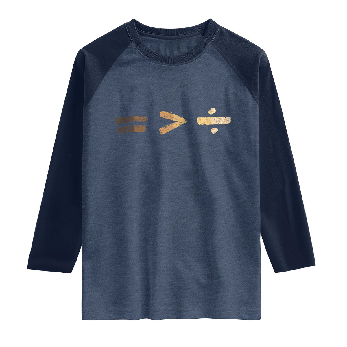 Equality Is Better than Division Raglan Shirt Equal Rights Math Symbol