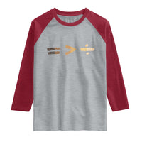 Equality Is Better than Division Raglan Shirt Equal Rights Math Symbol