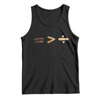 Equality Is Better than Division Tank Top Equal Rights Math Symbol