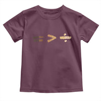 Equality Is Better than Division Toddler T Shirt Equal Rights Math Symbol
